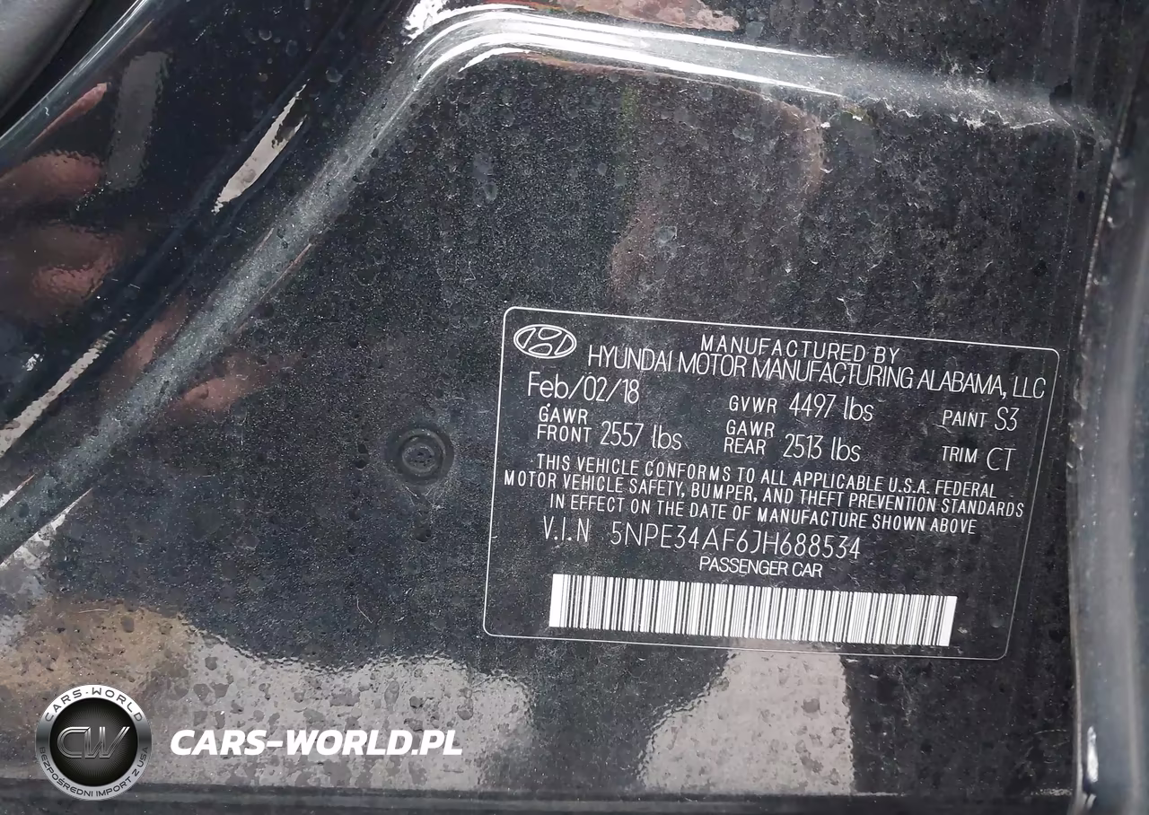 2018 Hyundai Sonata Sel VIN:5NPE34AF6JH688534 - 9