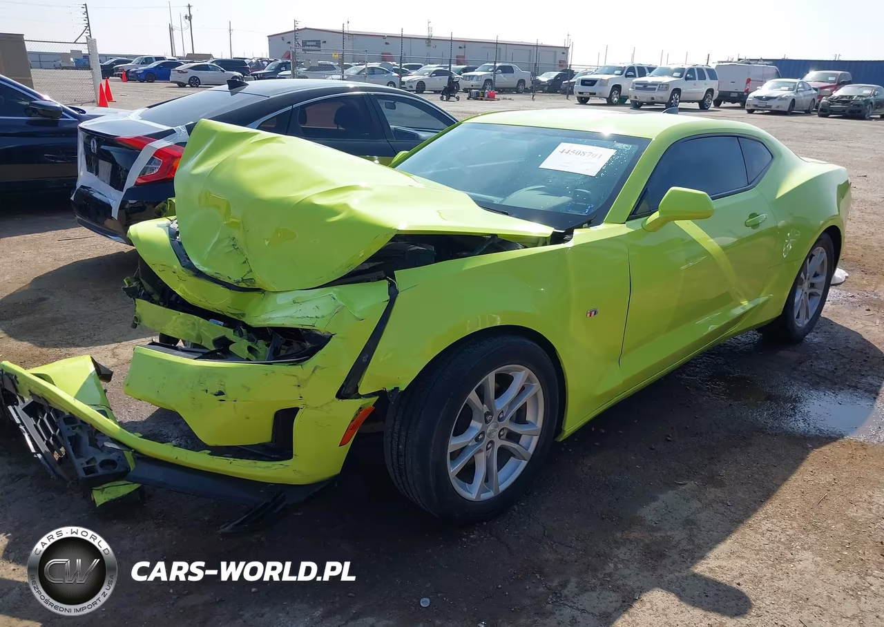 2021 Chevrolet Camaro Rwd 1Ls VIN:1G1FB1RX1M0130829 - 2