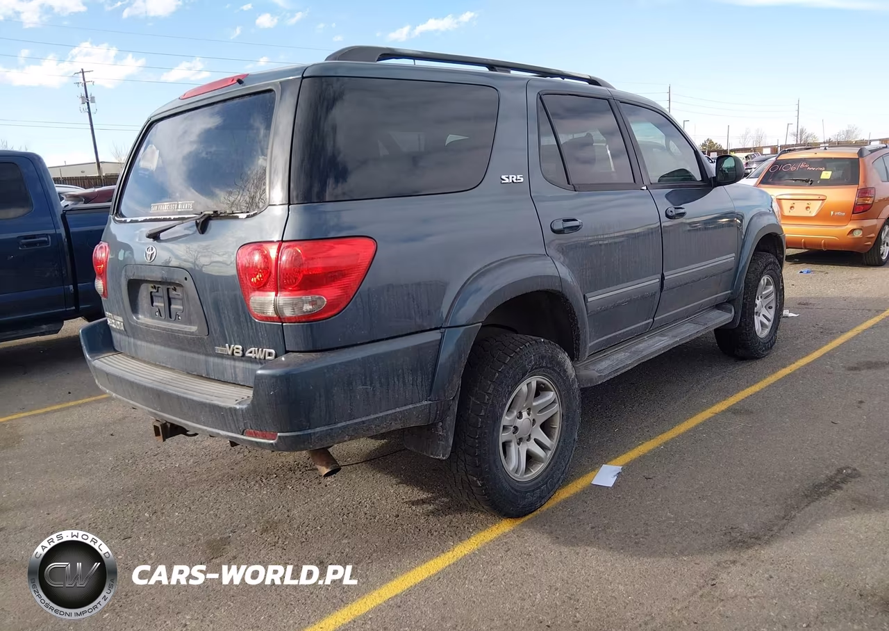 2005 Toyota Sequoia Sr5 V8 VIN:5TDBT44A45S240389 - 4
