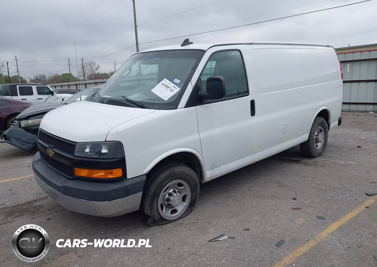 2019 Chevrolet Express 2500 Work Van VIN:1GCWGAFP7K1191669 - 2