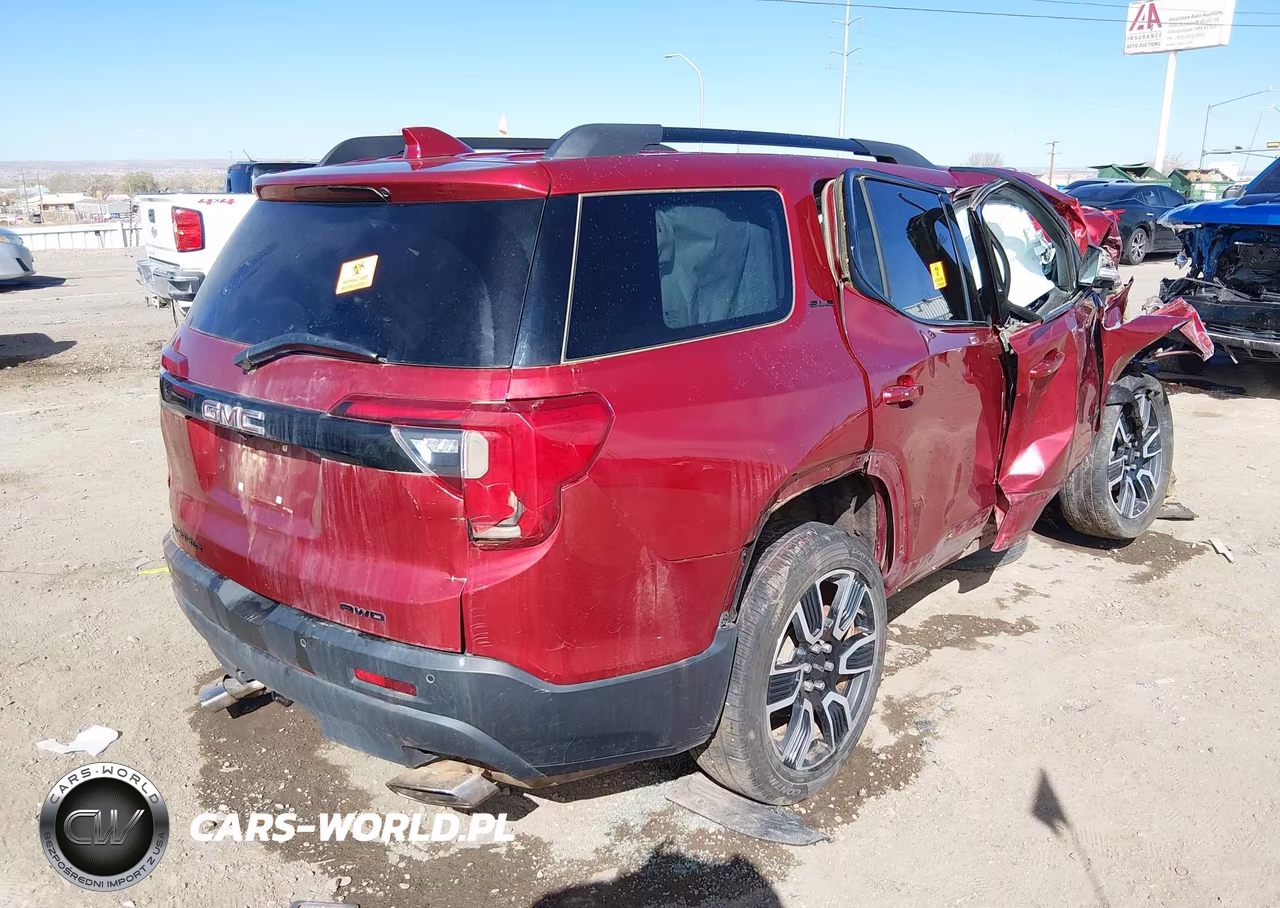 2021 GMC Acadia Awd Sle VIN:1GKKNRLS3MZ186814 - 4