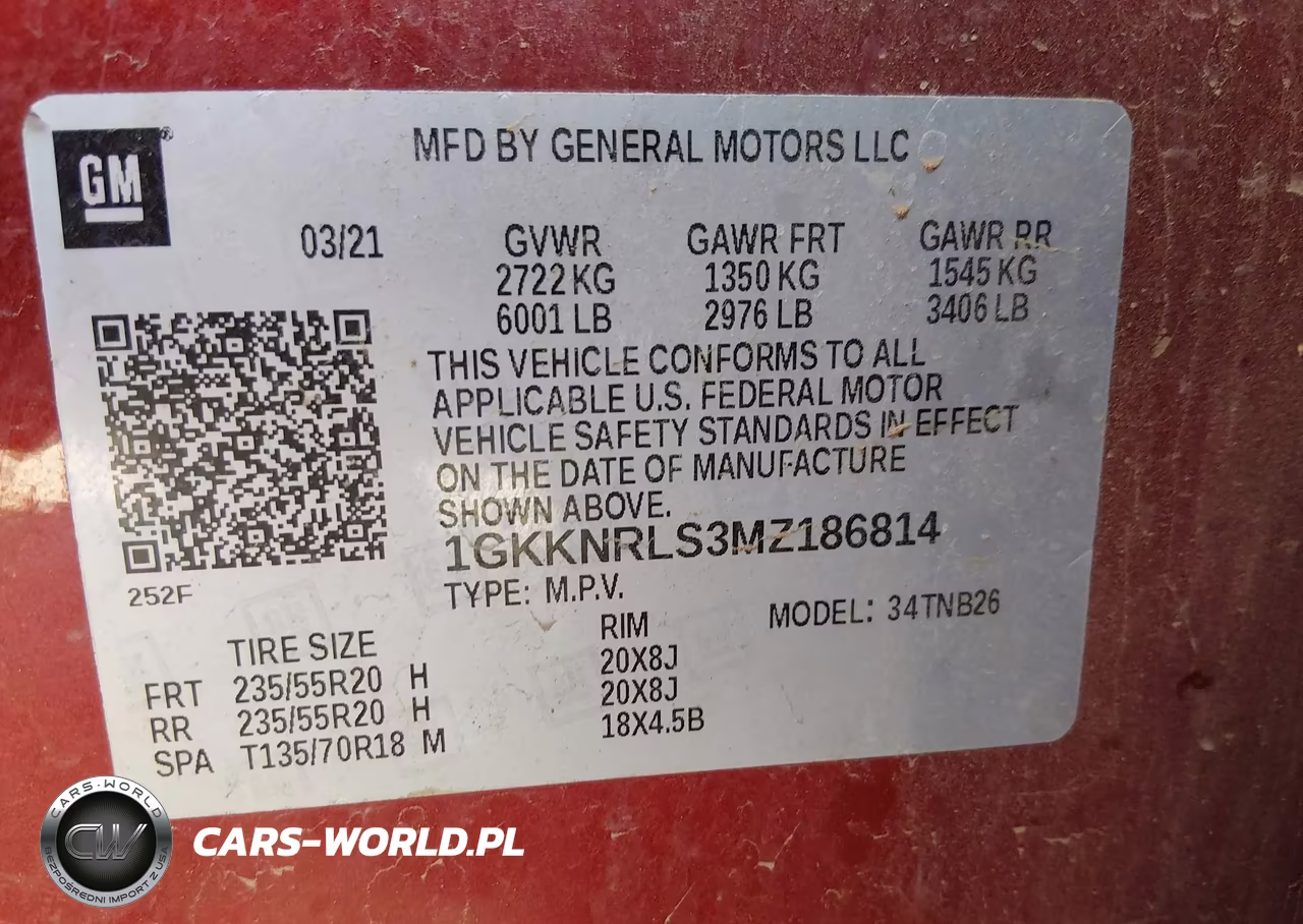 2021 GMC Acadia Awd Sle VIN:1GKKNRLS3MZ186814 - 9