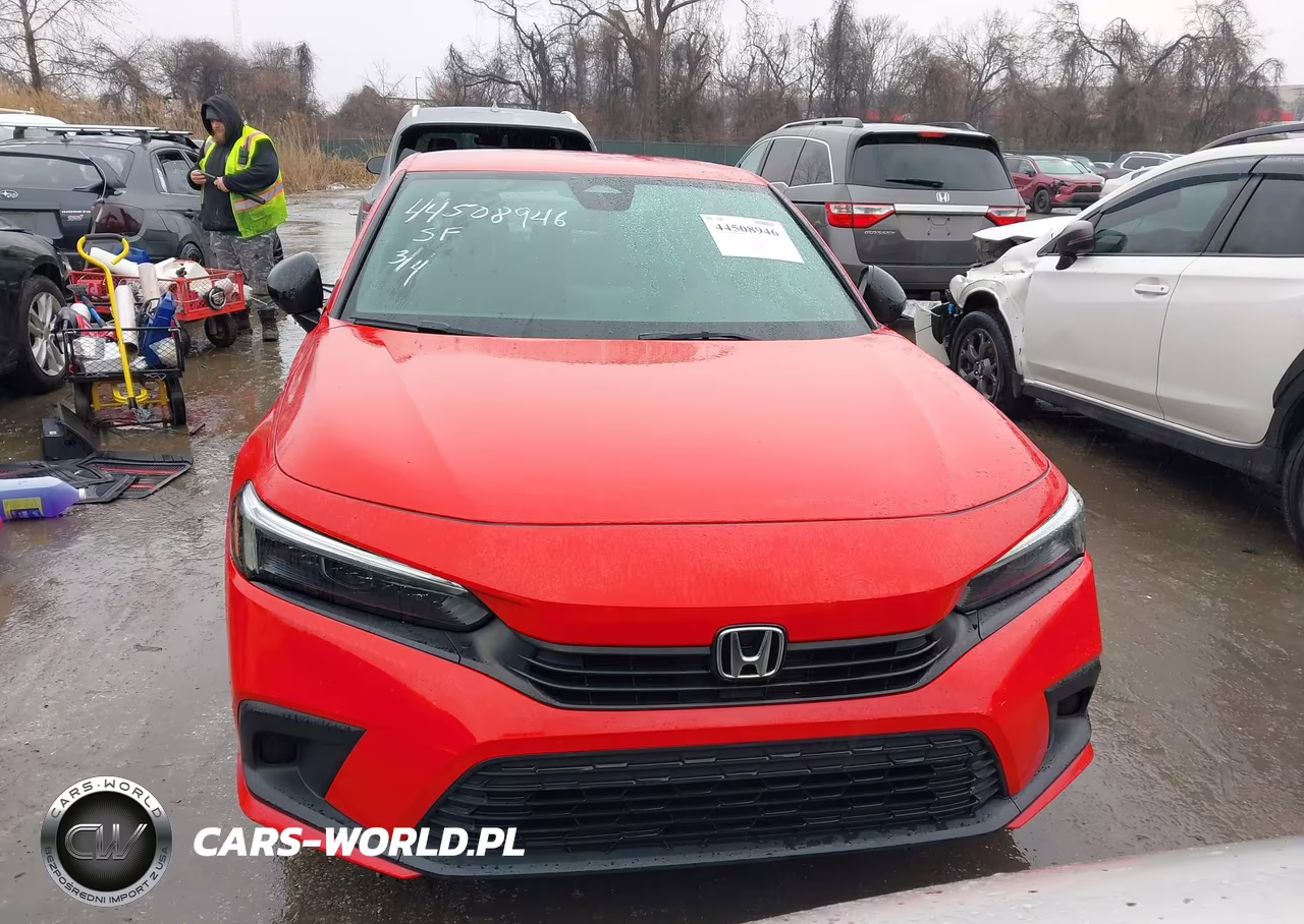 2022 Honda Civic Sport VIN:2HGFE2F58NH600764 - 11
