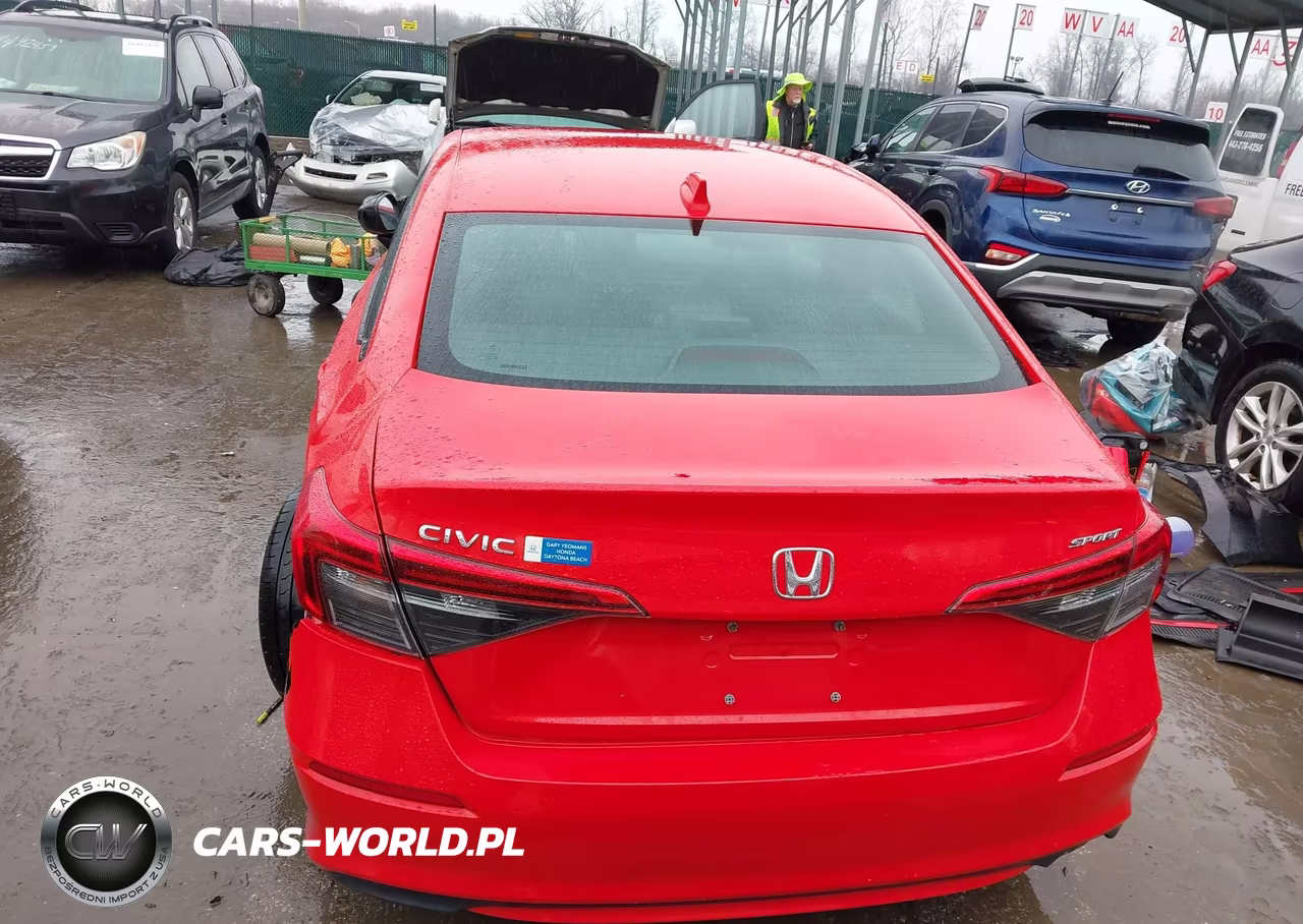 2022 Honda Civic Sport VIN:2HGFE2F58NH600764 - 15
