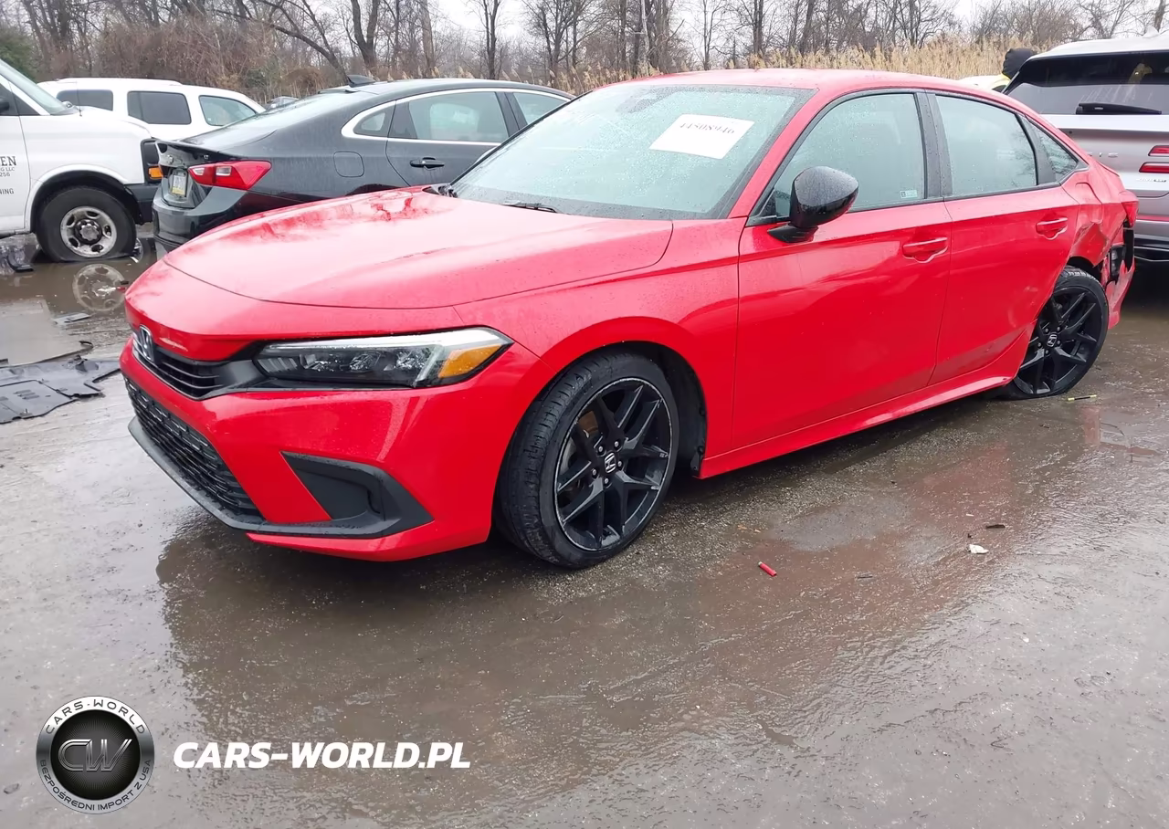 2022 Honda Civic Sport VIN:2HGFE2F58NH600764 - 2