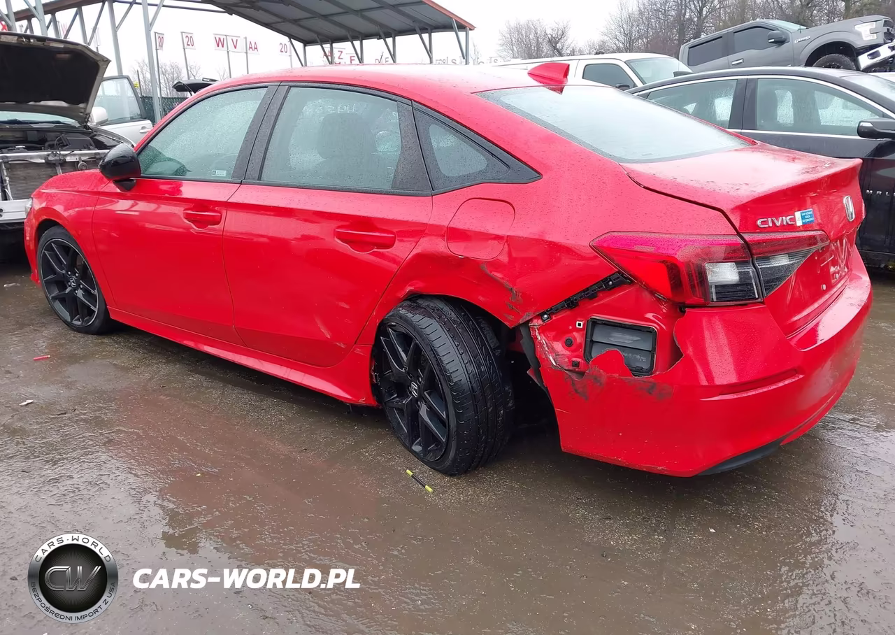2022 Honda Civic Sport VIN:2HGFE2F58NH600764 - 3