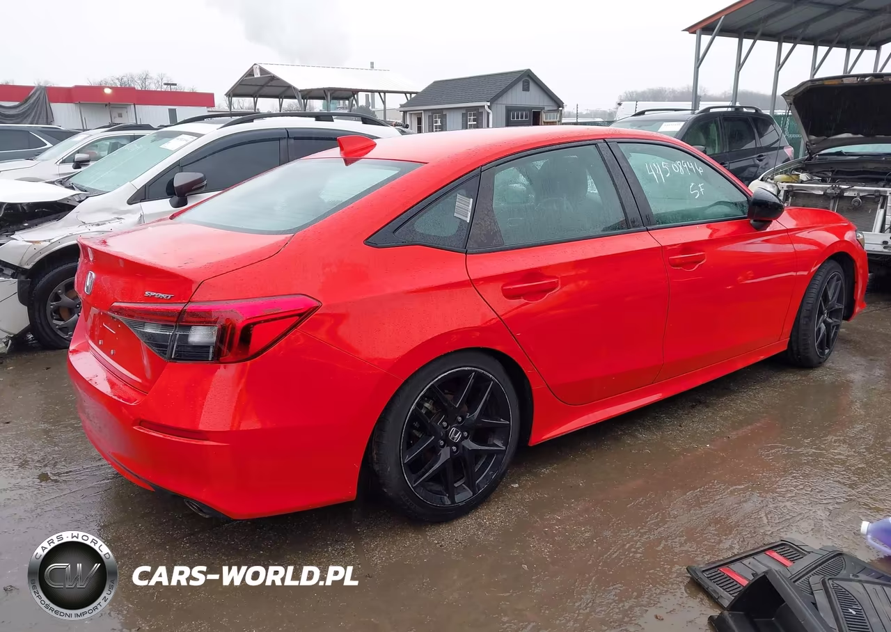 2022 Honda Civic Sport VIN:2HGFE2F58NH600764 - 4