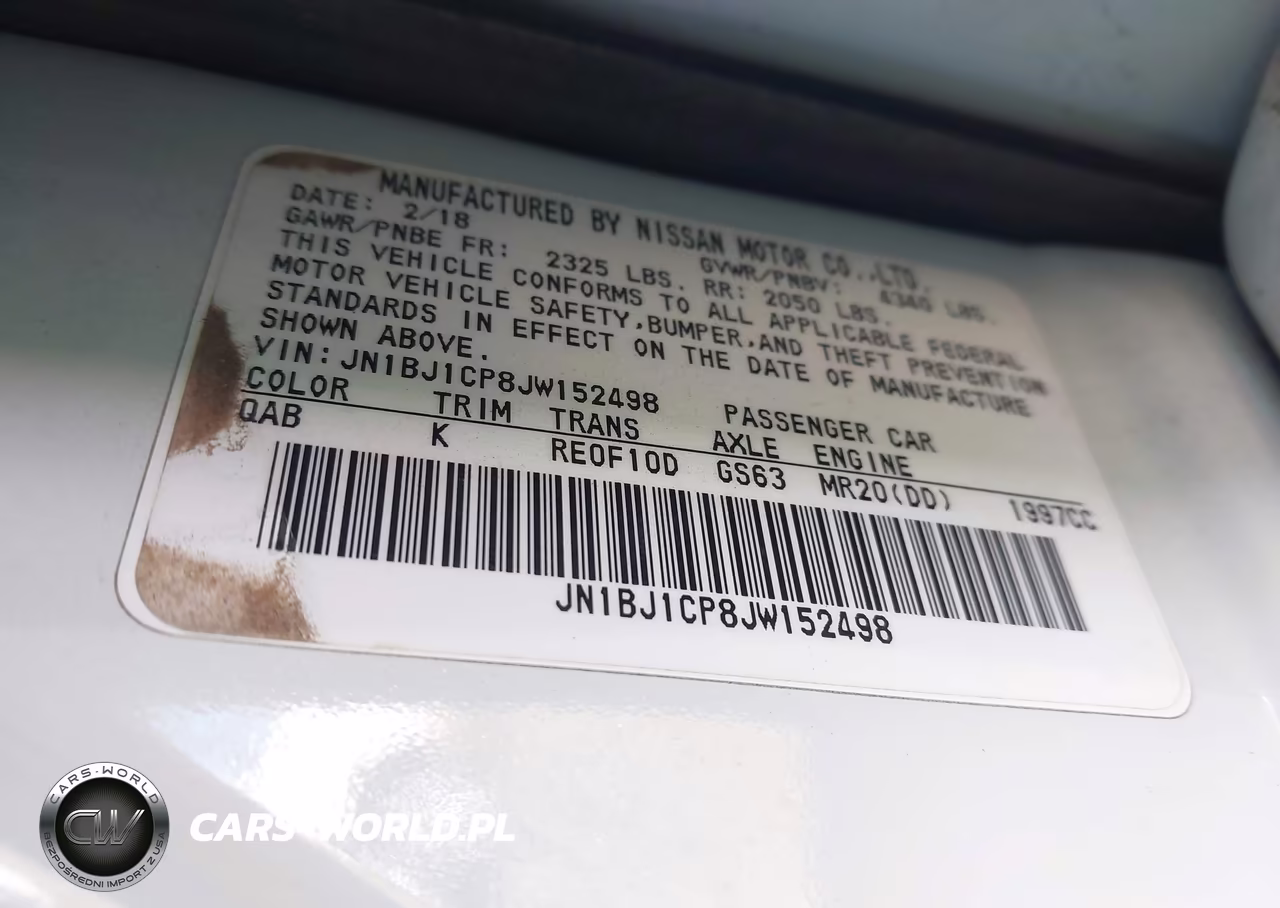 2018 Nissan Rogue Sport Sl VIN:JN1BJ1CP8JW152498 - 9