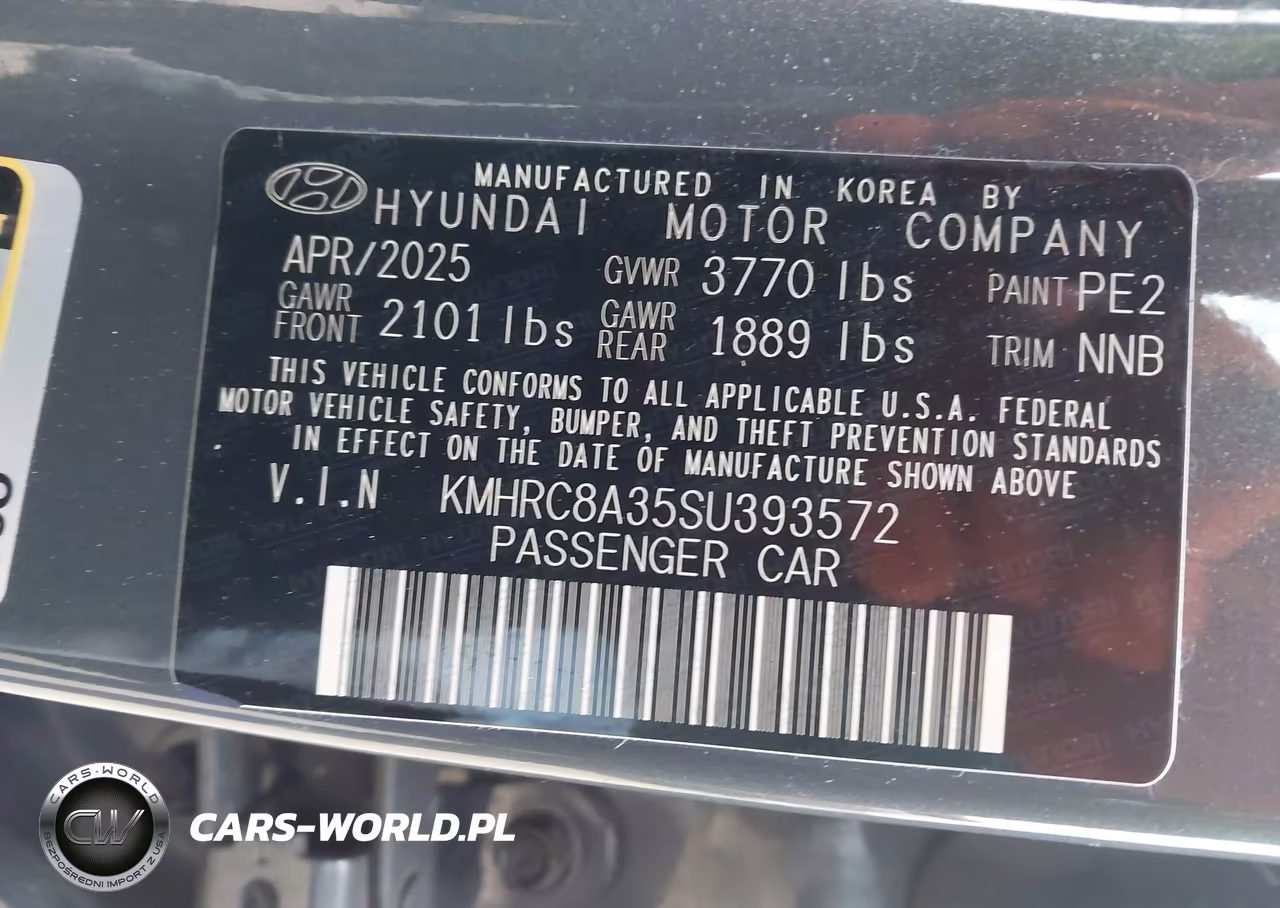 2025 Hyundai Venue Sel VIN:KMHRC8A35SU393572 - 9