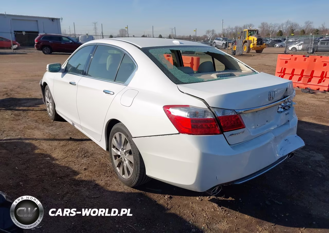 2014 Honda Accord Ex-L V-6 VIN:1HGCR3F84EA041994 - 3