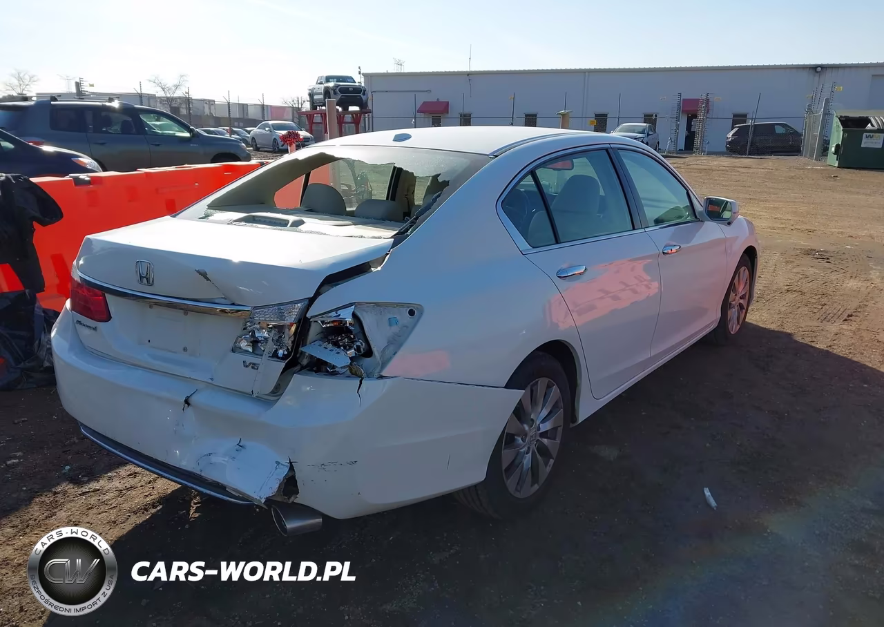 2014 Honda Accord Ex-L V-6 VIN:1HGCR3F84EA041994 - 4