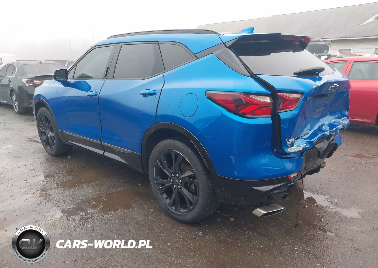 2021 Chevrolet Blazer Awd Rs VIN:3GNKBKRS7MS500391 - 3