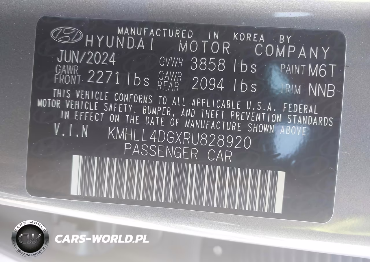 2024 Hyundai Elantra Se VIN:KMHLL4DGXRU828920 - 9