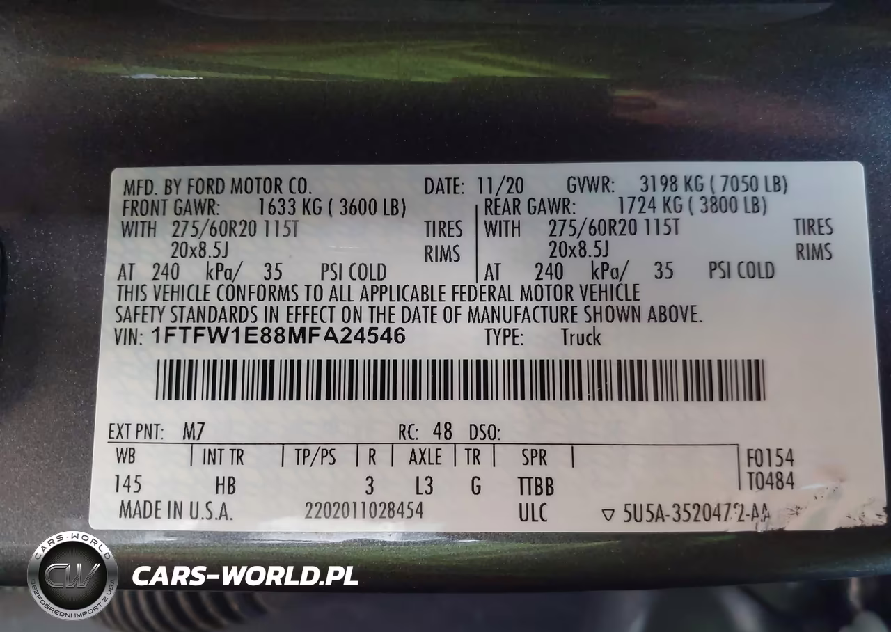 2021 Ford F-150 Lariat VIN:1FTFW1E88MFA24546 - 9