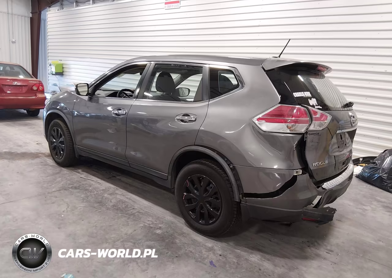 2015 Nissan Rogue S VIN:KNMAT2MV0FP541420 - 3