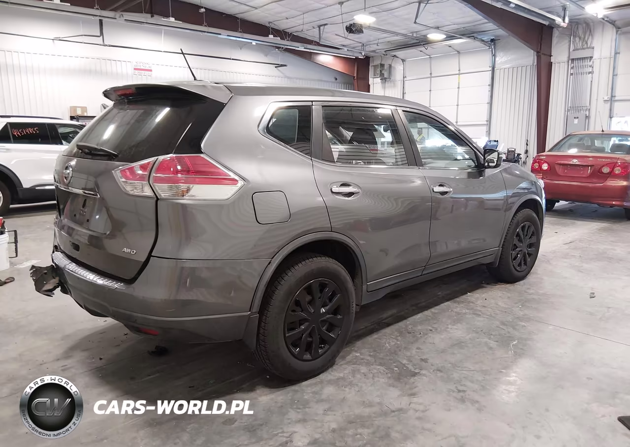 2015 Nissan Rogue S VIN:KNMAT2MV0FP541420 - 4