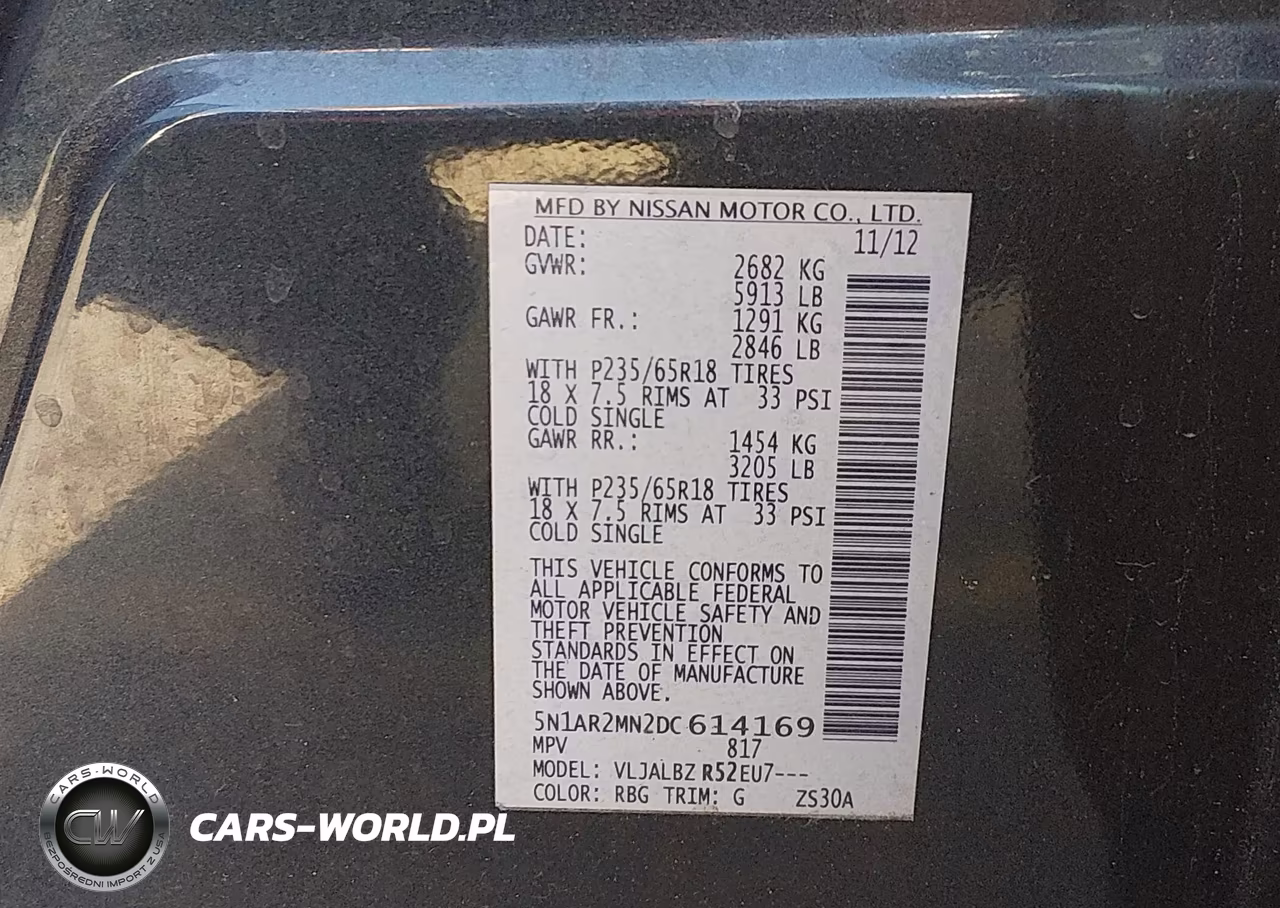 2013 Nissan Pathfinder S VIN:5N1AR2MN2DC614169 - 9