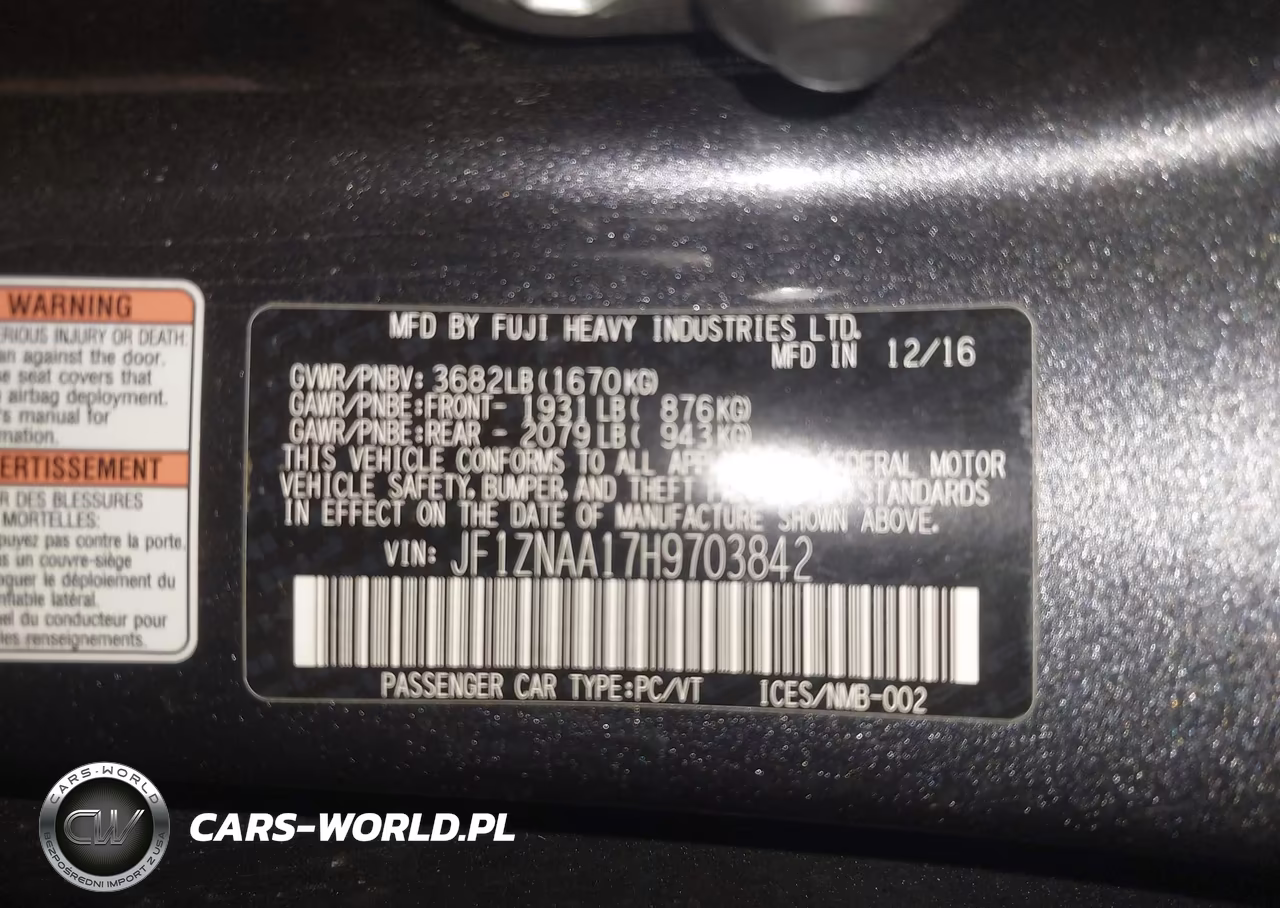 2017 Toyota 86 VIN:JF1ZNAA17H9703842 - 9