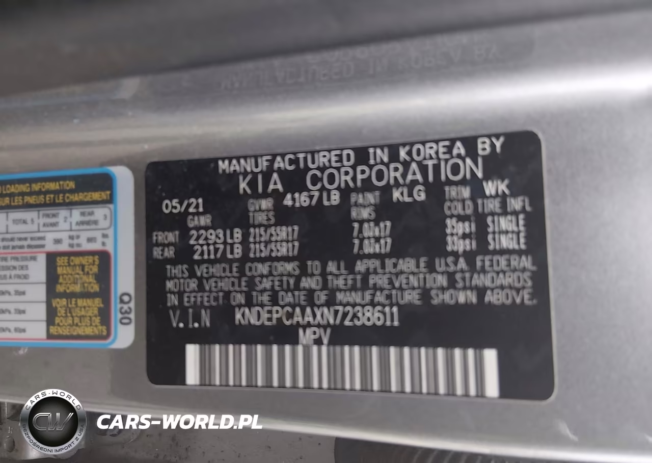 2022 Kia Seltos Lx VIN:KNDEPCAAXN7238611 - 9