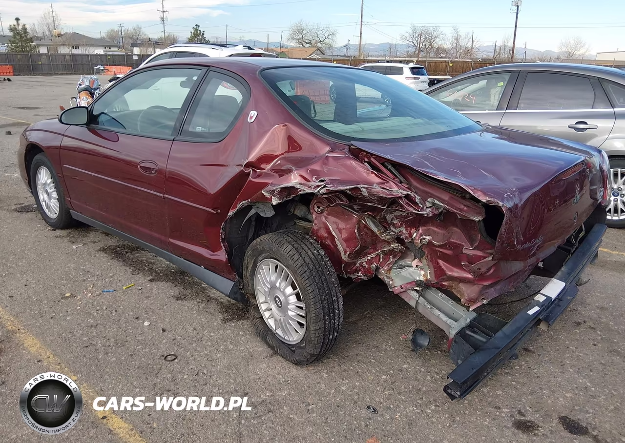 2001 Chevrolet Monte Carlo Ls VIN:2G1WW12E619359442 - 3
