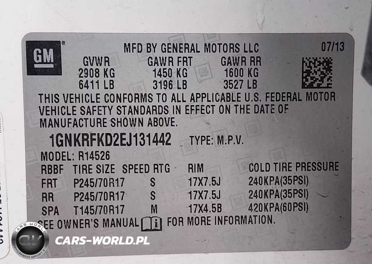 2014 Chevrolet Traverse Ls VIN:1GNKRFKD2EJ131442 - 9