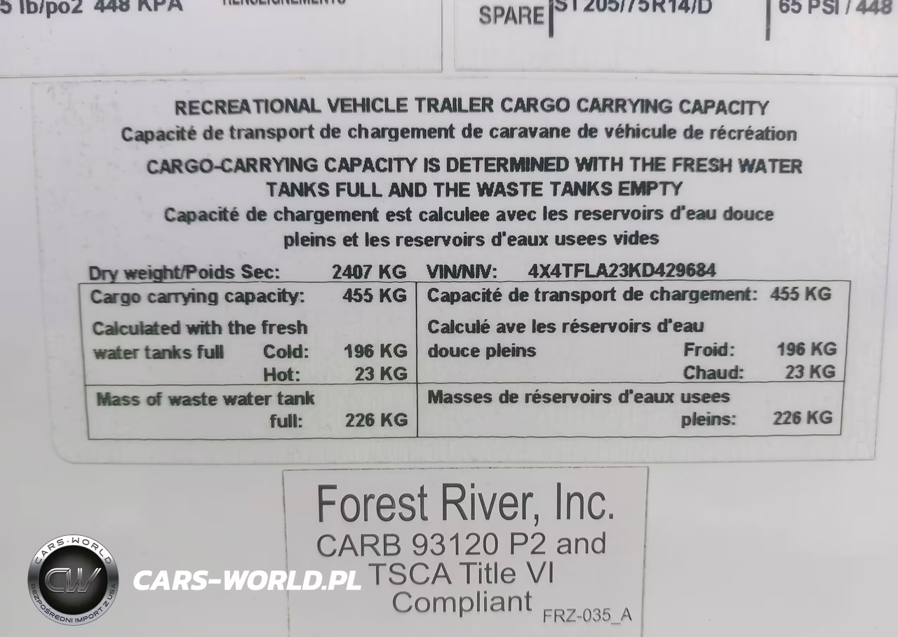 2019 Flagstaff Other VIN:4X4TFLA23KD429684 - 9