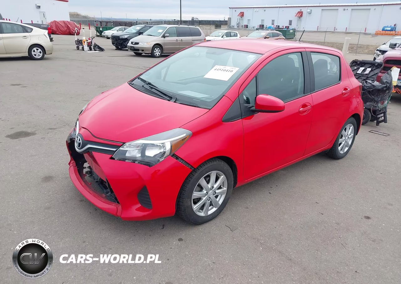 2015 Toyota Yaris Le VIN:VNKKTUD31FA022286 - 2