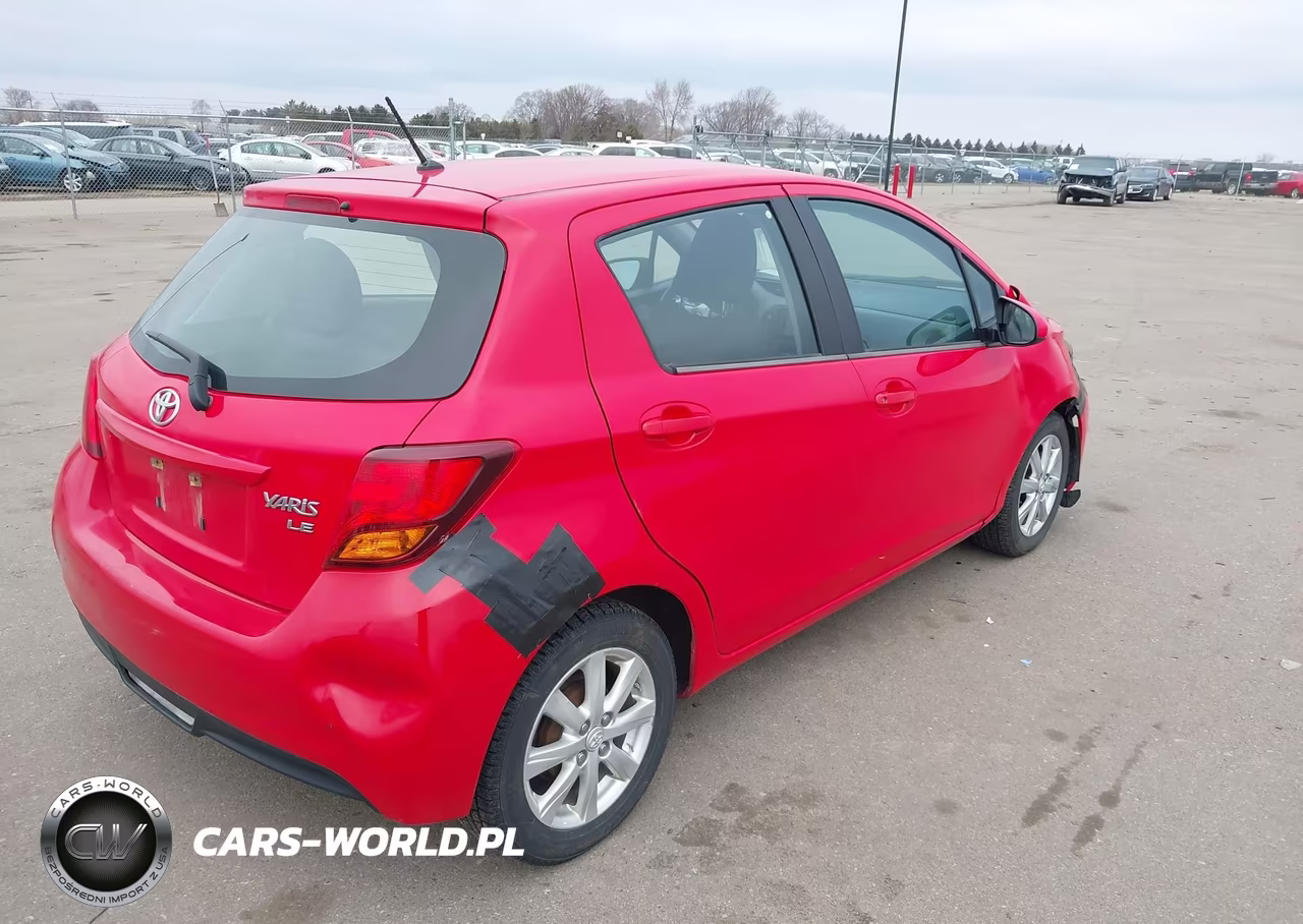 2015 Toyota Yaris Le VIN:VNKKTUD31FA022286 - 4