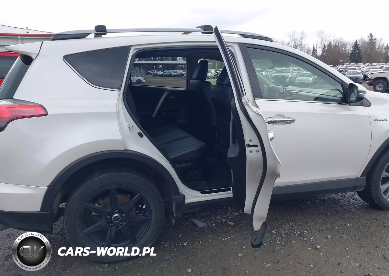2017 Toyota Rav4 Hybrid Limited VIN:JTMDJREV7HD117585 - 8