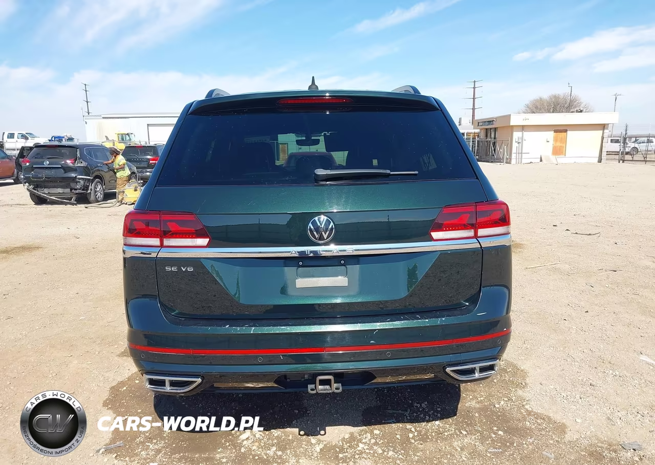 2021 Volkswagen Atlas 3.6L V6 Se W-Technology R-Line VIN:1V2PR2CA4MC526235 - 16