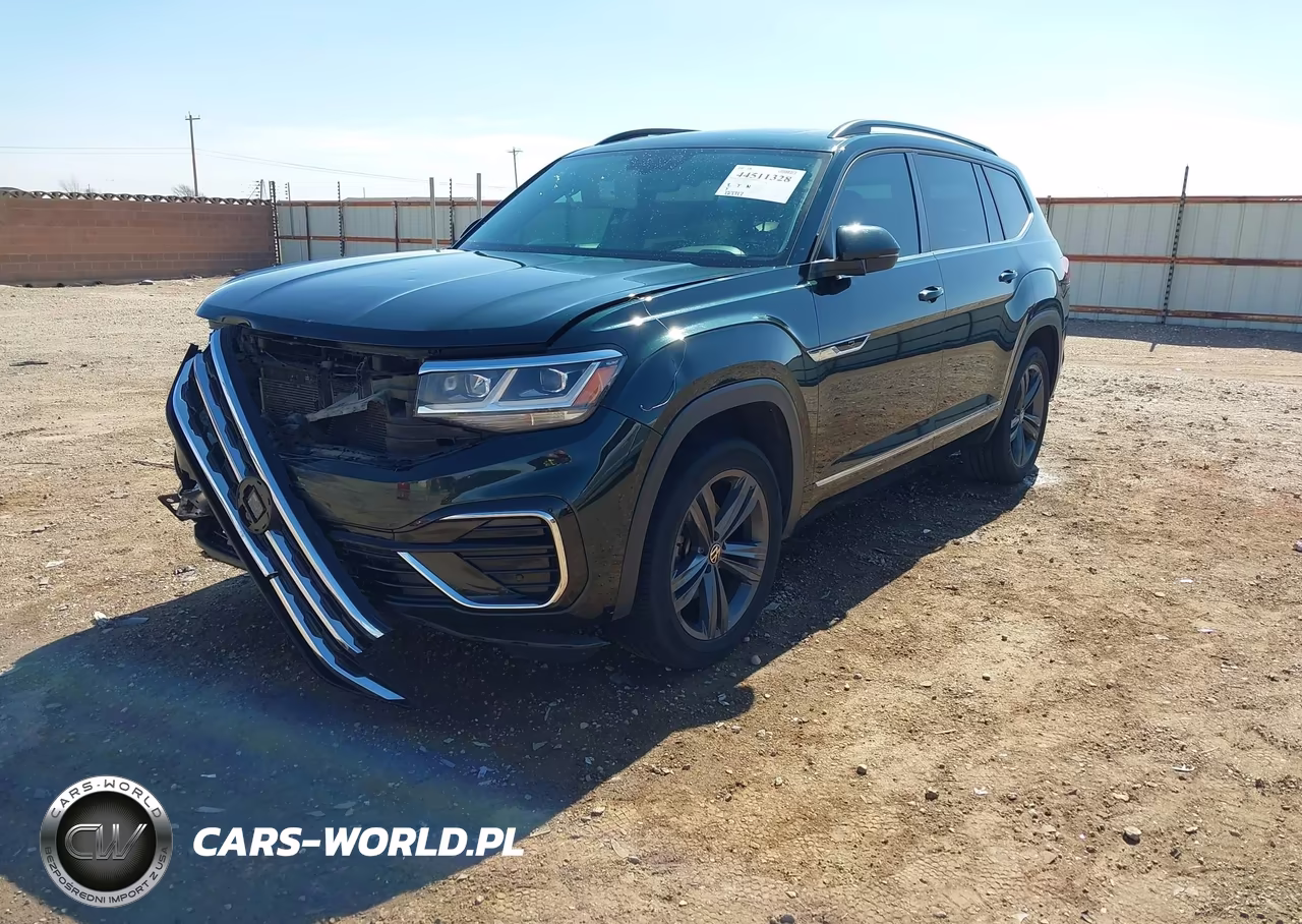 2021 Volkswagen Atlas 3.6L V6 Se W-Technology R-Line VIN:1V2PR2CA4MC526235 - 2
