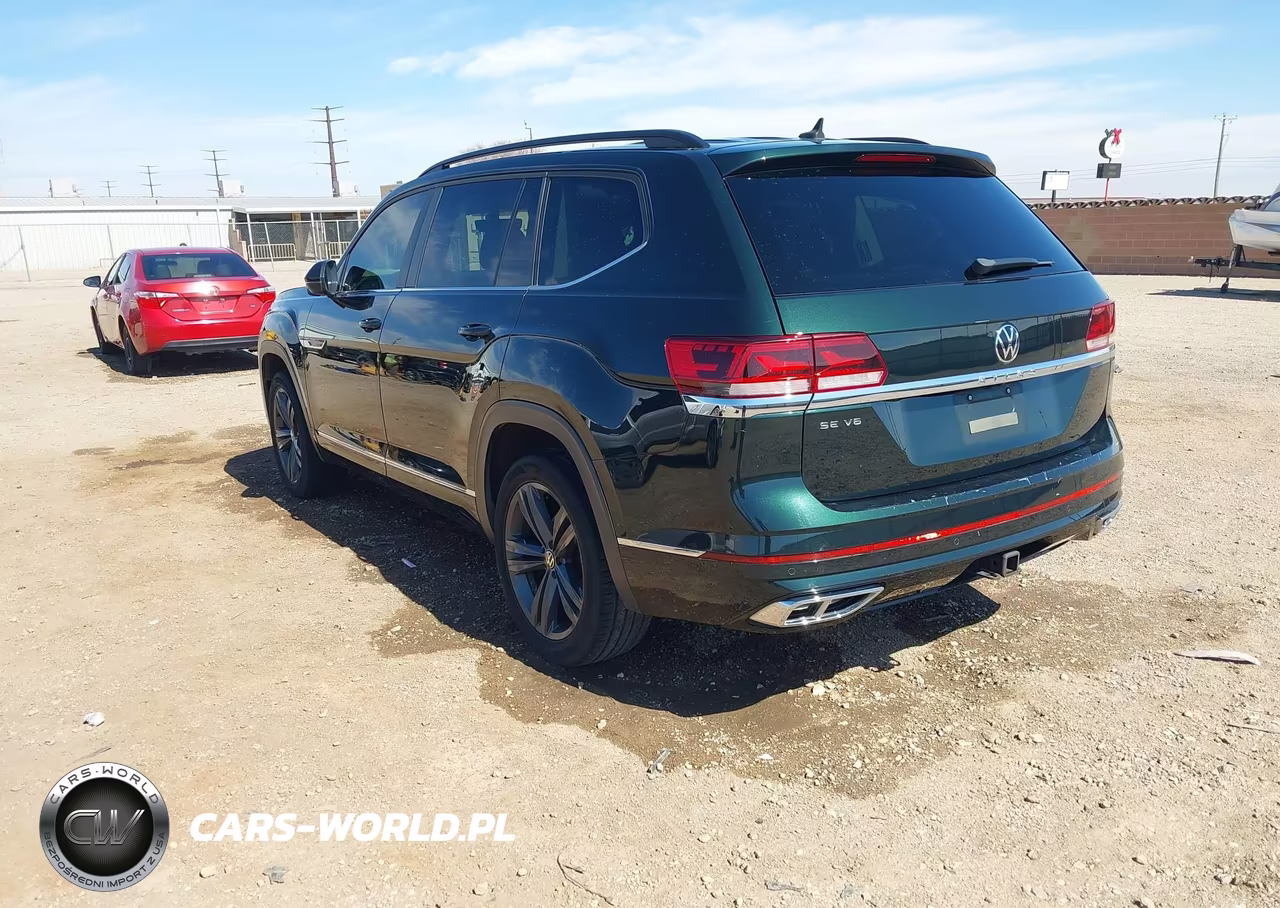 2021 Volkswagen Atlas 3.6L V6 Se W-Technology R-Line VIN:1V2PR2CA4MC526235 - 3