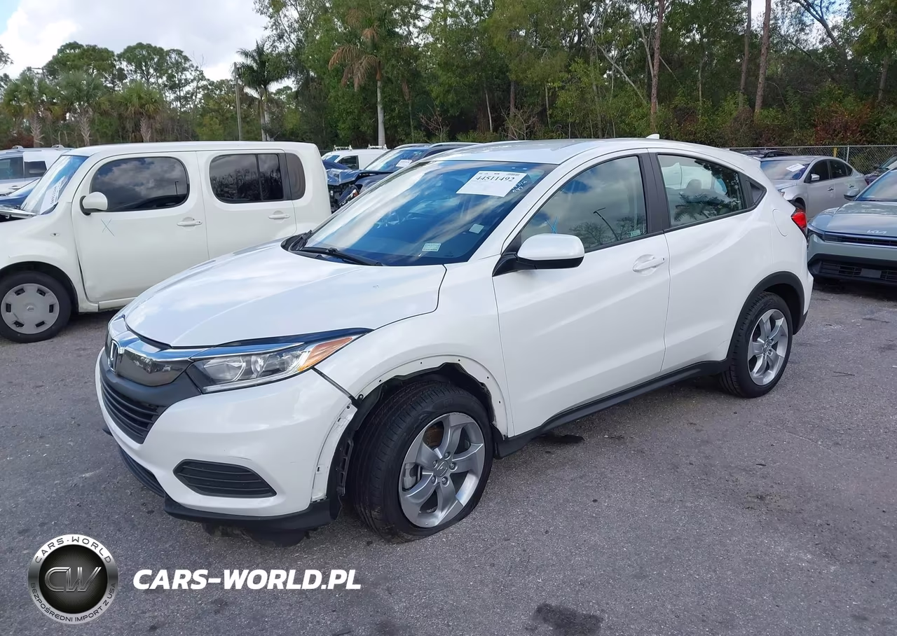 2020 Honda Hr-V 2Wd Lx VIN:3CZRU5H32LM713744 - 2