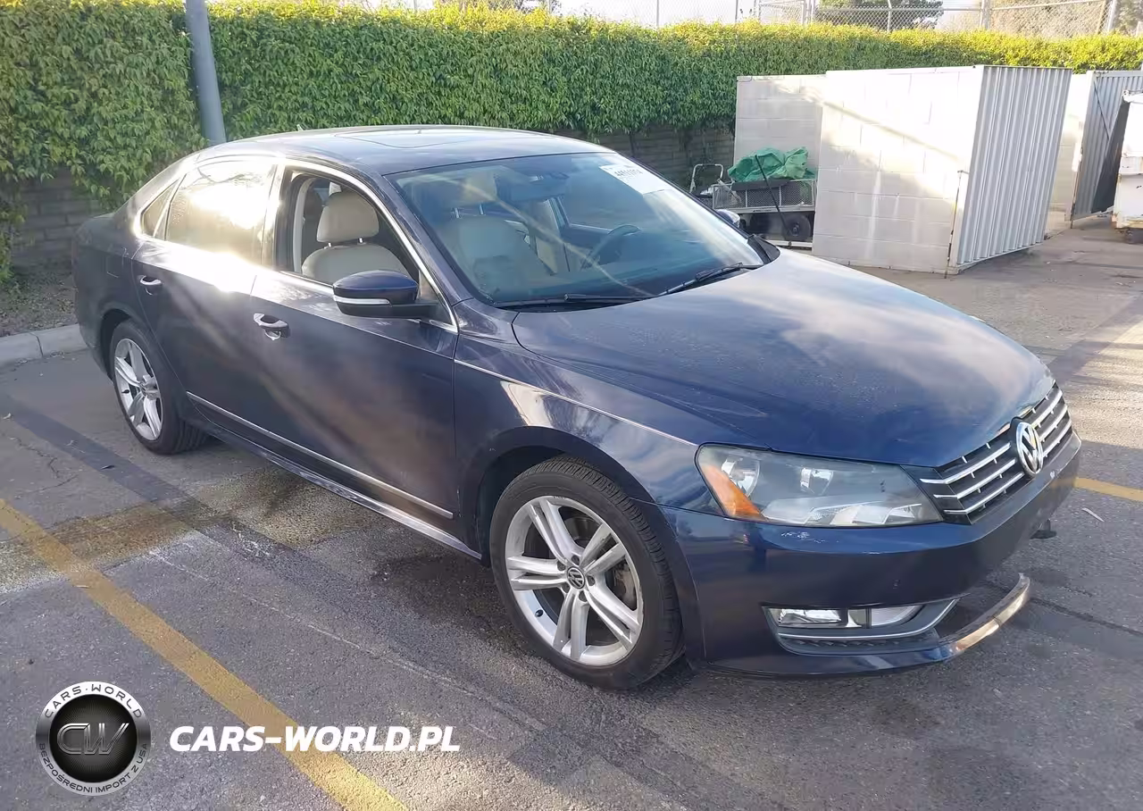 2013 Volkswagen Passat 2.0L Tdi Sel Premium