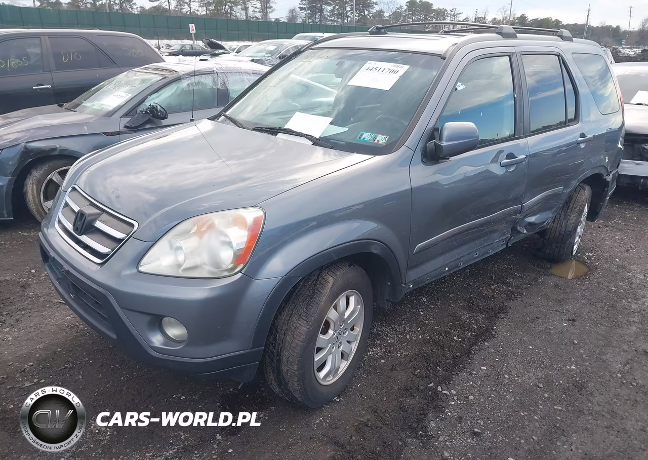 2006 Honda Cr-V Se VIN:SHSRD78946U417941 - 2