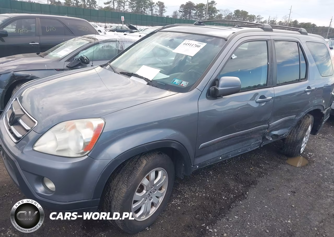 2006 Honda Cr-V Se VIN:SHSRD78946U417941 - 6