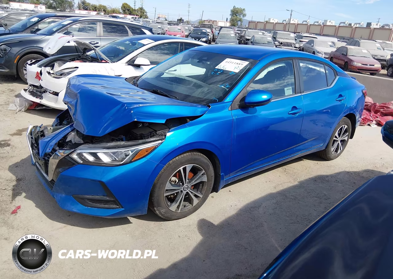 2020 Nissan Sentra Sv Xtronic Cvt VIN:3N1AB8CV4LY262427 - 2