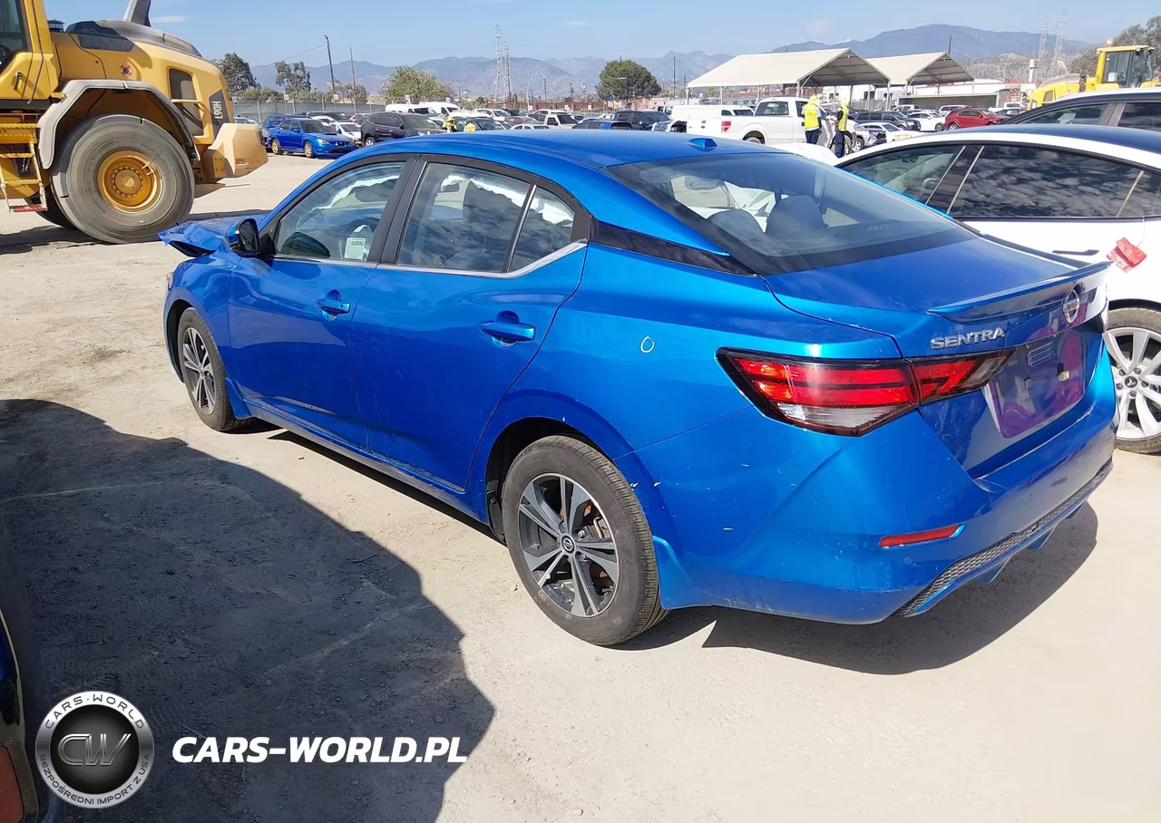 2020 Nissan Sentra Sv Xtronic Cvt VIN:3N1AB8CV4LY262427 - 3