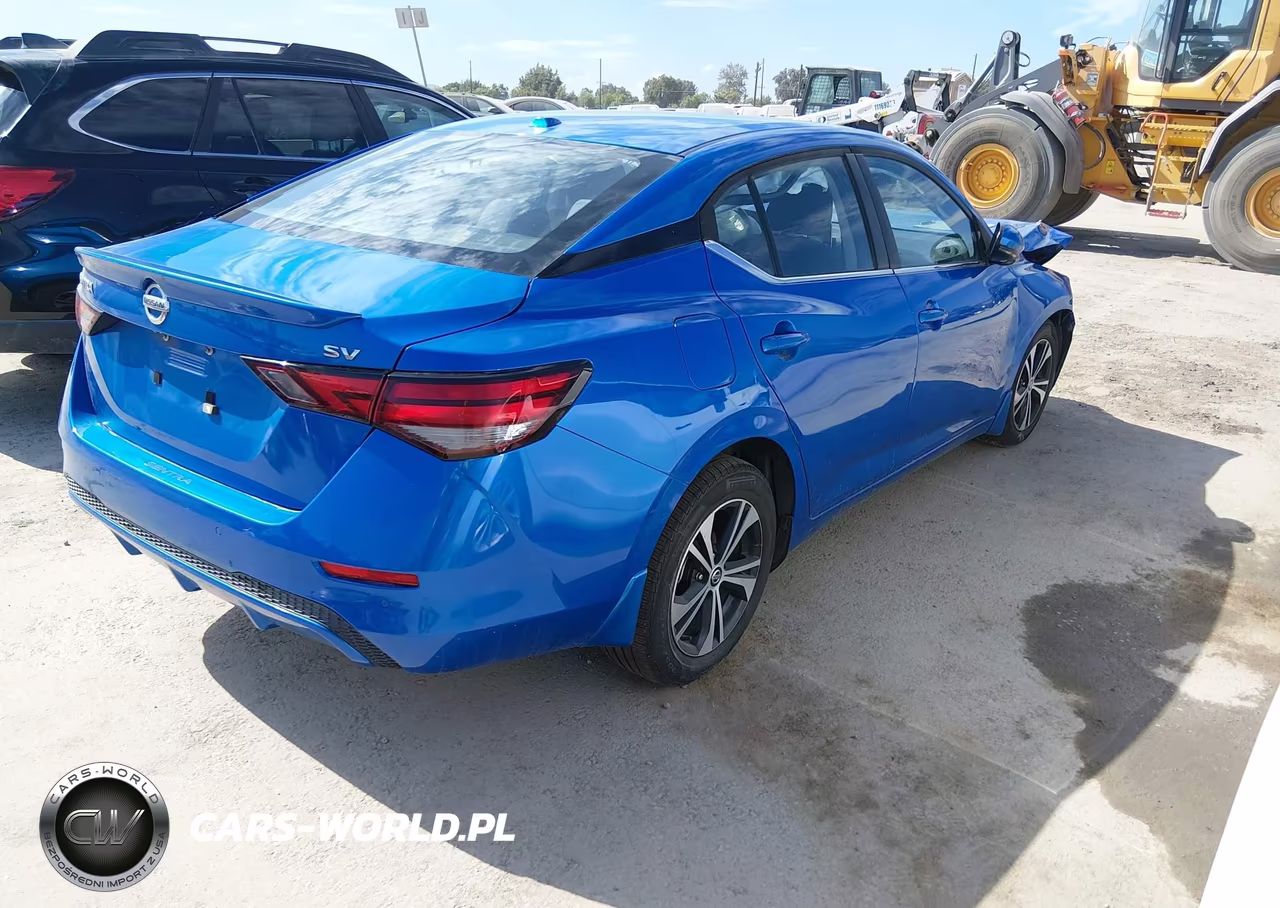 2020 Nissan Sentra Sv Xtronic Cvt VIN:3N1AB8CV4LY262427 - 4