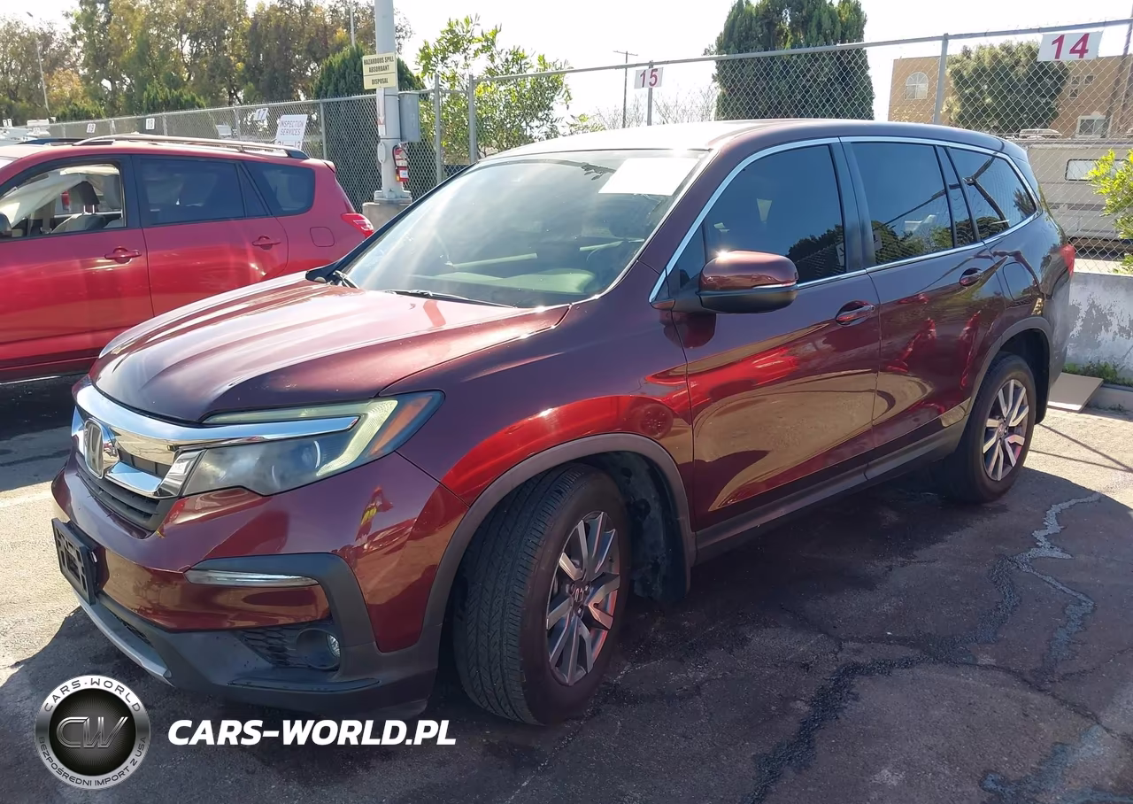 2019 Honda Pilot Ex VIN:5FNYF5H37KB022837 - 2
