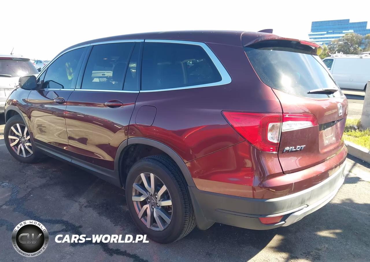 2019 Honda Pilot Ex VIN:5FNYF5H37KB022837 - 3