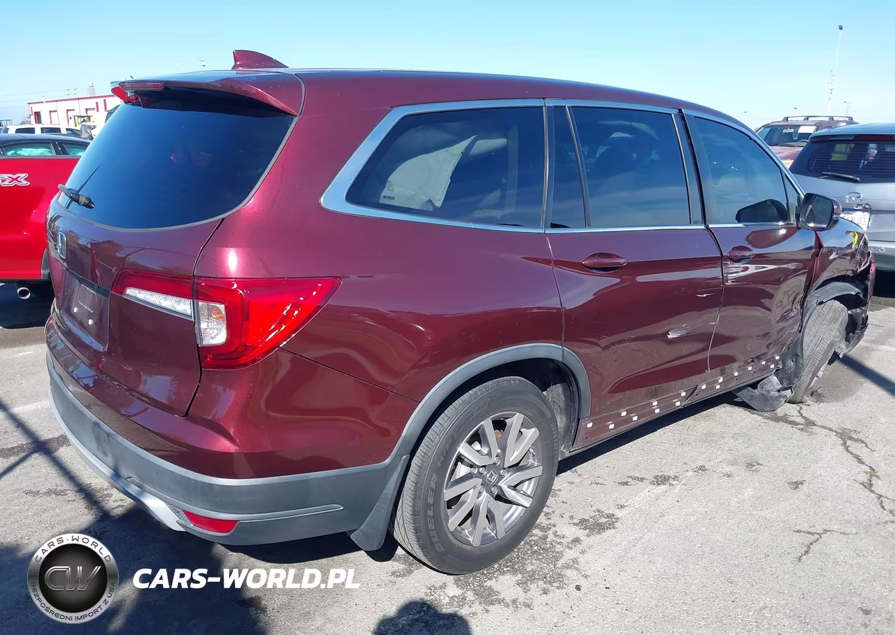 2019 Honda Pilot Ex VIN:5FNYF5H37KB022837 - 4