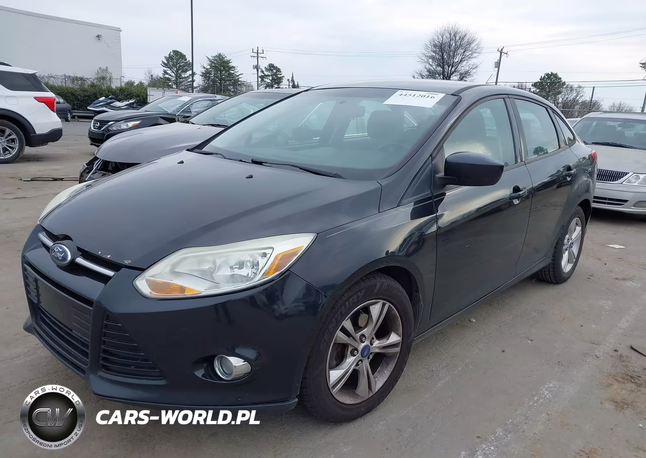 2012 Ford Focus Se VIN:1FAHP3F23CL391176 - 2