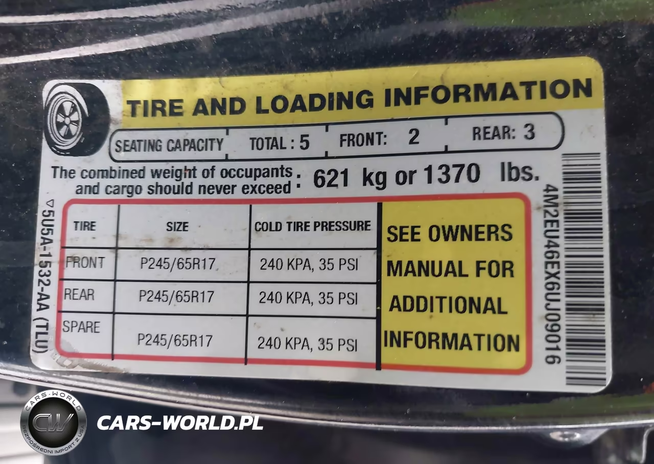 2006 Mercury Mountaineer Convenience VIN:4M2EU46EX6UJ09016 - 9