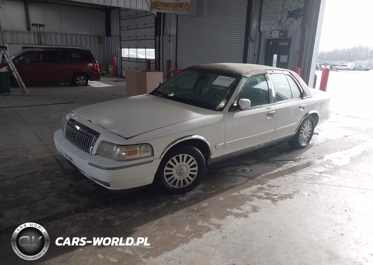2007 Mercury Grand Marquis Ls VIN:2MEFM75VO7X626427 - 2