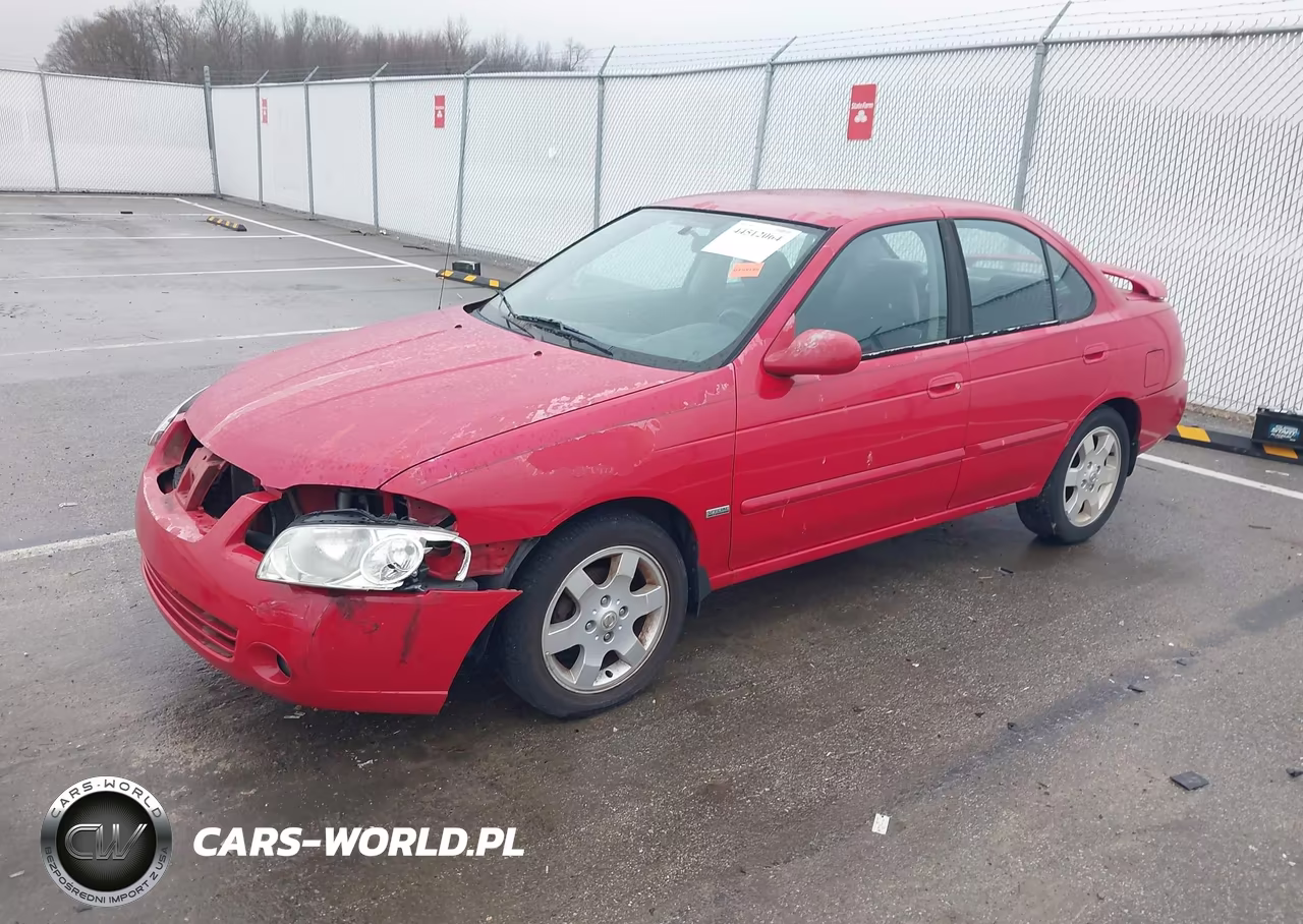 2006 Nissan Sentra 1.8S VIN:3N1CB51D96L524705 - 2