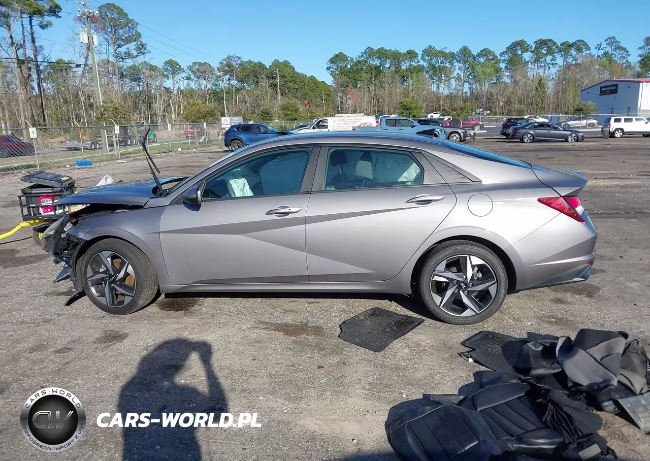 2023 Hyundai Elantra Sel VIN:KMHLS4AG6PU485558 - 14