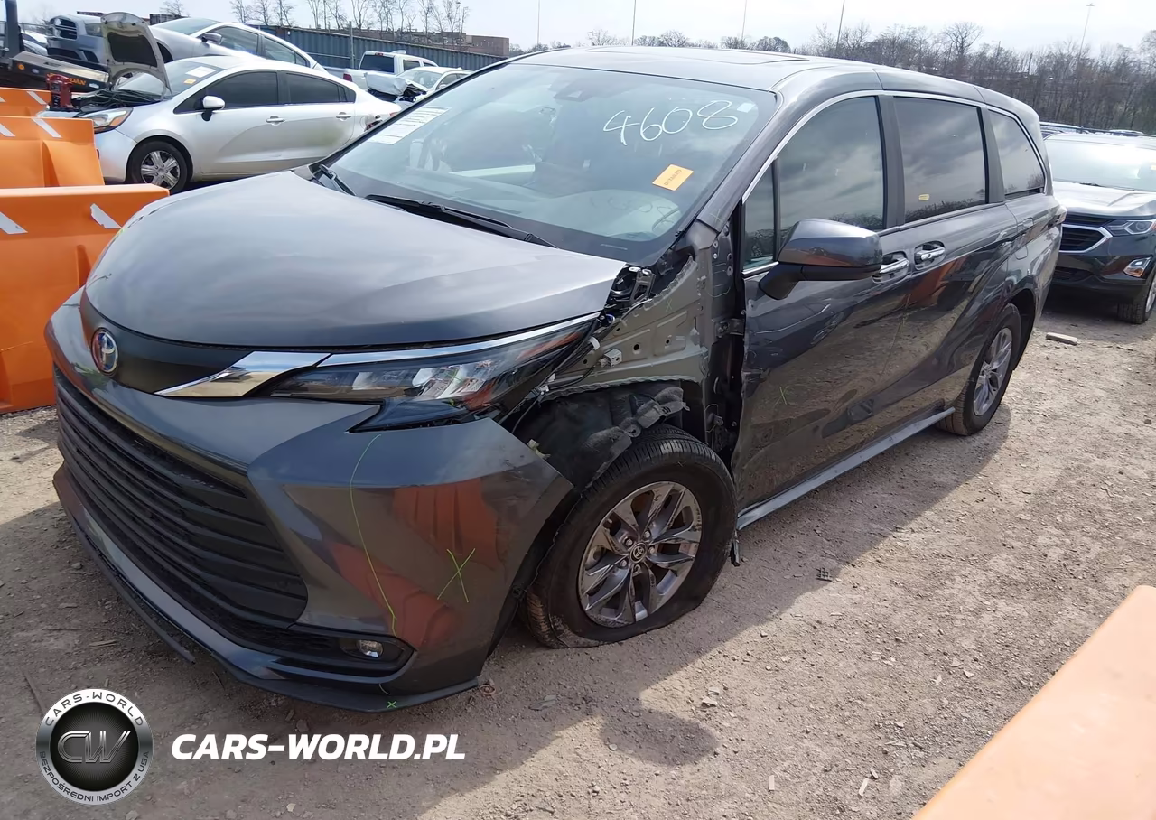 2025 Toyota Sienna Xle VIN:5TDYRKECXSS264608 - 2