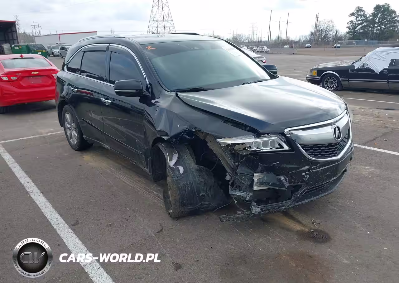 2016 Acura Mdx Advance Entertainment Packages-Advance Package