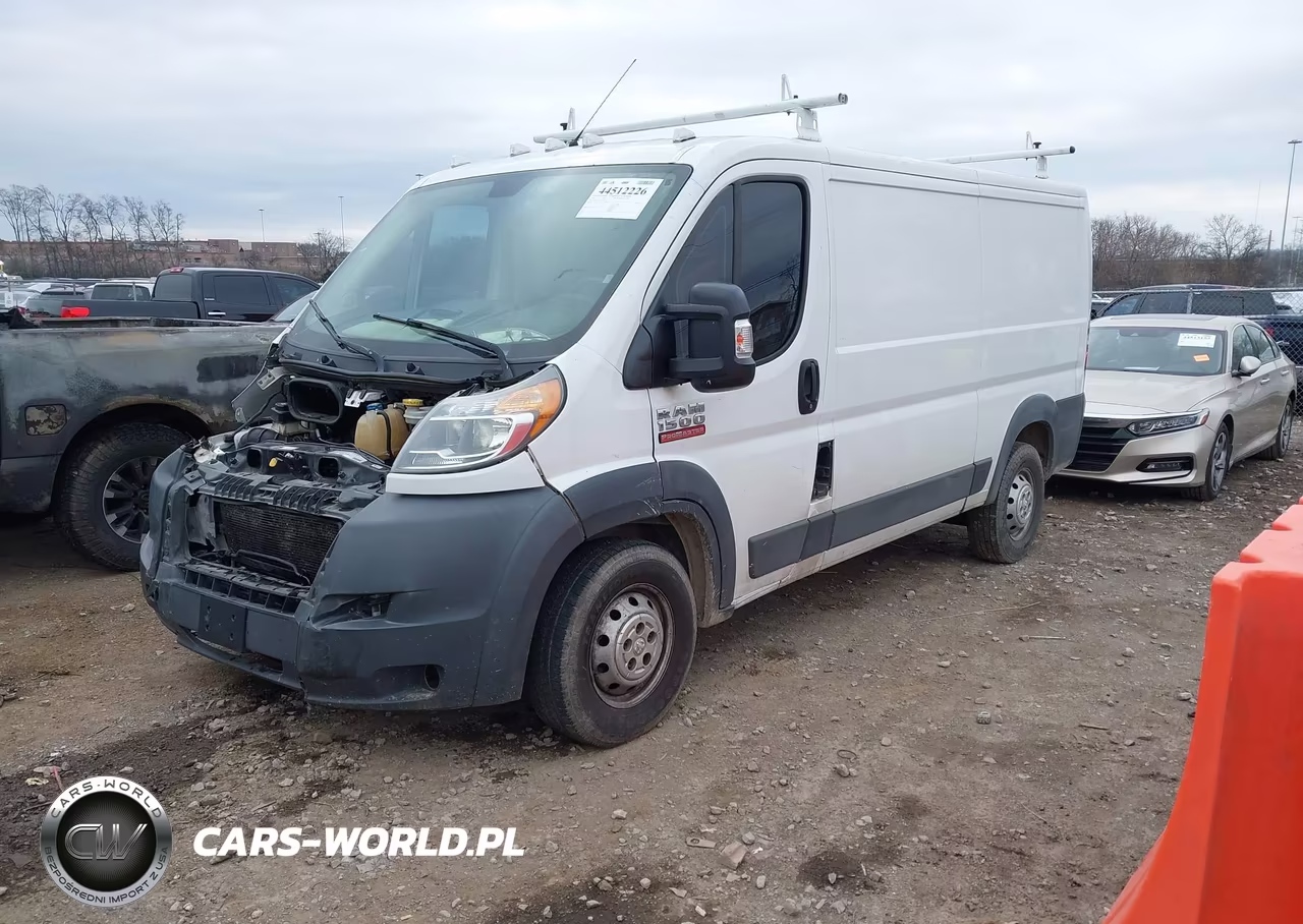 2014 Ram Promaster 1500 Low Roof VIN:3C6TRVAG4EE108672 - 2